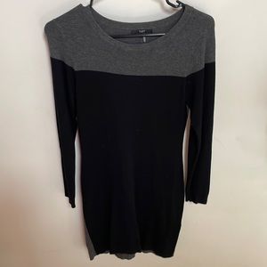 Tart Women's Long Sleeve Dress - Gray and Black
